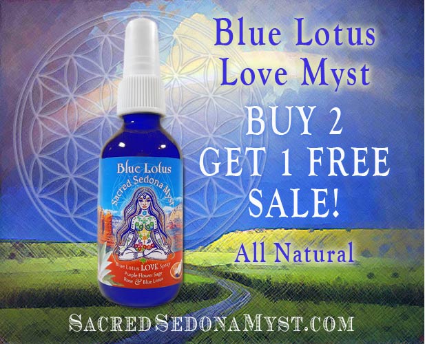 Buy 2 Blue Lotus Love Mysts & Get 1 Free SALE!